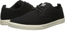 Black Waxed Canvas Clae Ellington Textile for Men (Size 9)