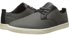 Graphite Herringbone Waxed Canvas Clae Ellington Textile for Men (Size 8.5)