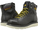 Black Full Grain Leather Caterpillar Wister ST for Men (Size 11.5)