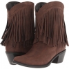 Brown Roper 8 Fringe Boot for Women (Size 5.5)