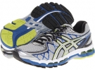 Lightning/Silver/Royal ASICS Gel-Kayano 20 for Men (Size 12.5)