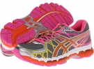 Lightning/Hot Pink/Flame ASICS Gel-Kayano 20 for Women (Size 7.5)