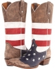 Brown Roper American Flag Snip Toe for Men (Size 9.5)