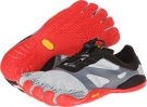 Grey/Red Vibram FiveFingers Kids ELX-LS for Men (Size 5)