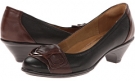 Black/Chocolate Goat Mustang/Goat Mustang Softspots Sarah for Women (Size 10)