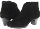 Black Suede Munro American Robyn for Women (Size 7)