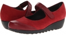 Cherry Red Nubuck Munro American Alpine for Women (Size 10.5)