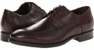 Mahogany Waterproof Calfskin Johnston & Murphy Russell Moc Lace-Up for Men (Size 9)