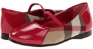 Claret Pink Burberry Kids Milly for Kids (Size 7.5)