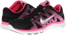 Black/Hyper Pink/Metallic Silver Nike Flex Supreme TR II for Women (Size 10)