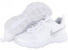 White/Pure Platinum/Black/Metallic Silver Nike T-Lite XI for Women (Size 8)