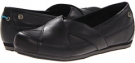 Black Leather MOZO Sport Flat for Women (Size 8)