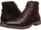 Chocolate Smooth Florsheim Indie Cap Toe Boot for Men (Size 10.5)