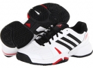 Running White/Black/Light Scarlet adidas Bercuda 3 for Men (Size 14)