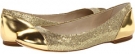 Gold MICHAEL Michael Kors Shala Ballet for Women (Size 8.5)