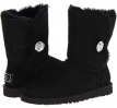 Black UGG Bailey Button Bling for Women (Size 9)