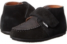 Black Suede/Black Corduroy Leather Venettini Kids 55-Bruno for Kids (Size 9)