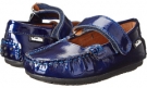 Cobalt Grid Patent Venettini Kids 55-Juniper for Kids (Size 7)