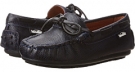 Navy Nail Leather/Black Leather Venettini Kids 55-Morgan for Kids (Size 11)