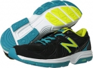 Black/Teal/Neon Yellow New Balance WX813v2 for Women (Size 5.5)