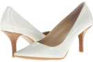 White Calvin Klein Dolly Patent for Women (Size 8)