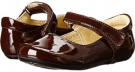 Dark Brown Patent Kid Express Bridget for Kids (Size 13.5)