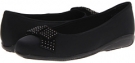 Black Micro Walking Cradles Satin for Women (Size 7.5)