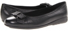 Black Leather Walking Cradles Satin for Women (Size 10.5)