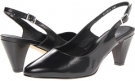 Black Kid Rose Petals Hill for Women (Size 7.5)