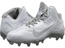 White/Metallic Silver Nike Speedlax 4 for Men (Size 8.5)