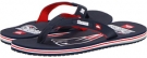 Blue/Grey Quiksilver New England Patriots NFL Sandals for Men (Size 8)