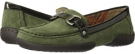 Olive Suede Anne Klein Cailley for Women (Size 6)