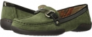 Olive Suede Anne Klein Cailley for Women (Size 5.5)