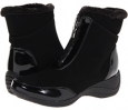 Black Patent Khombu Lily Zip for Women (Size 9)