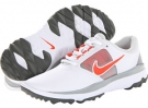 White/Turf Orange/Light Base Grey Nike Golf FI Impact for Women (Size 8)