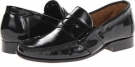 Black Burnished Leather Fitzwell Classic Penny for Men (Size 11)