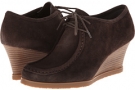 Dark Brown Sport Suede LAUREN by Ralph Lauren Denver for Women (Size 6)