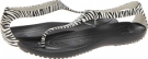 Black/White Snake Multi Crocs Sexi Flip Graphic for Women (Size 8)