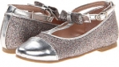Silver Glitter Amiana 15-A5178 for Kids (Size 9)