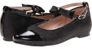 Black Glitter Amiana 15-A5178 for Kids (Size 9)