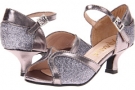 Pewter PU/Glitter Amiana 15-A5225 for Kids (Size 5)