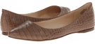 Dark Taupe Croco Nine West SpeakUp for Women (Size 5)