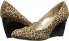 Brown Leopard Fabric Bandolino Transpose for Women (Size 10.5)