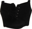 Black Oiled Suede Jessica Simpson Catcher for Women (Size 5.5)