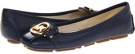 Navy Sffiano MICHAEL Michael Kors Fulton Moc for Women (Size 8.5)