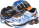 White/Bright Marigold/Directorie Blue/White Mizuno Wave Creation 15 for Men (Size 9.5)