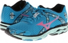 Caribbean Sea/Shocking Pink/Honeydew Mizuno Wave Inspire 10 for Women (Size 6)