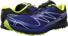 G Blue/Black/Flou Yellow Salomon Sense Pro for Men (Size 12)