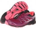 Mystic Purple/Black/Flou Pink Salomon Sense Pro for Women (Size 8)