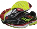 Black/Citron/Red Saucony Guide 7 for Men (Size 8)